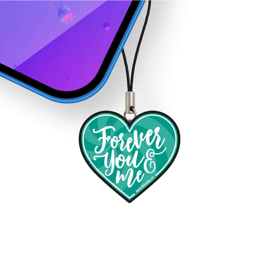 Cuoricino Forever YOU&ME - Ciondolo Smart NFC per cellulare