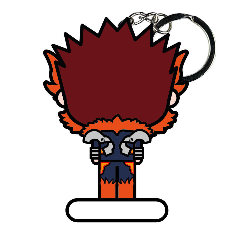 portachiavi smart, micro me, biglietto da visita digitale, my hero academia, endeavor