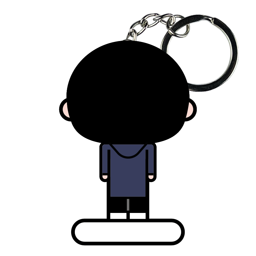 portachiavi smart, micro me, biglietto da visita digitale, solo leveling, Sung Jin-Woo