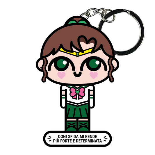 portachiavi smart, micro me, biglietto da visita digitale, sailor moon, sailor jupiter