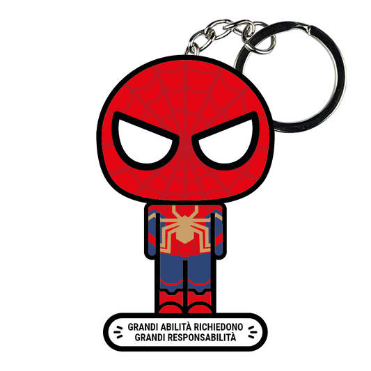 portachiavi smart, micro me, biglietto da visita digitale, spiderman, avengers, marvel