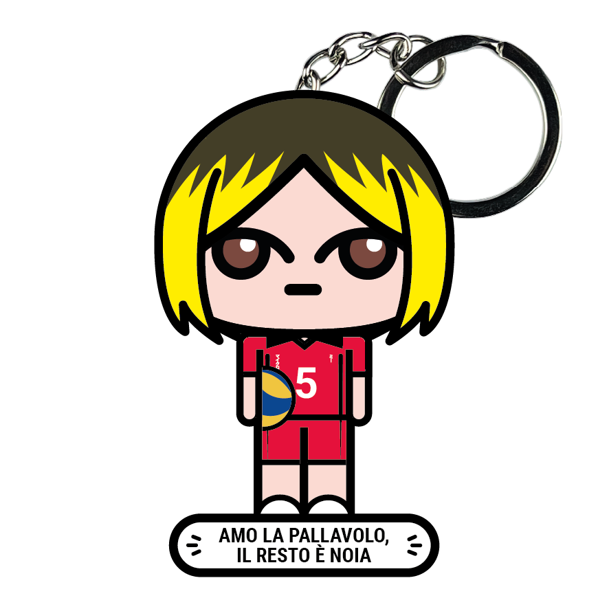 portachiavi smart, micro me, biglietto da visita digitale, Haikyu, kenma