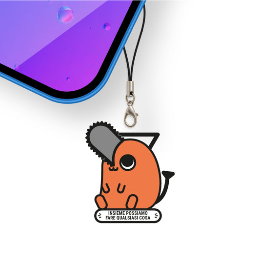 Ciondolo smart NFC per cellulare - Uomo motosega #1