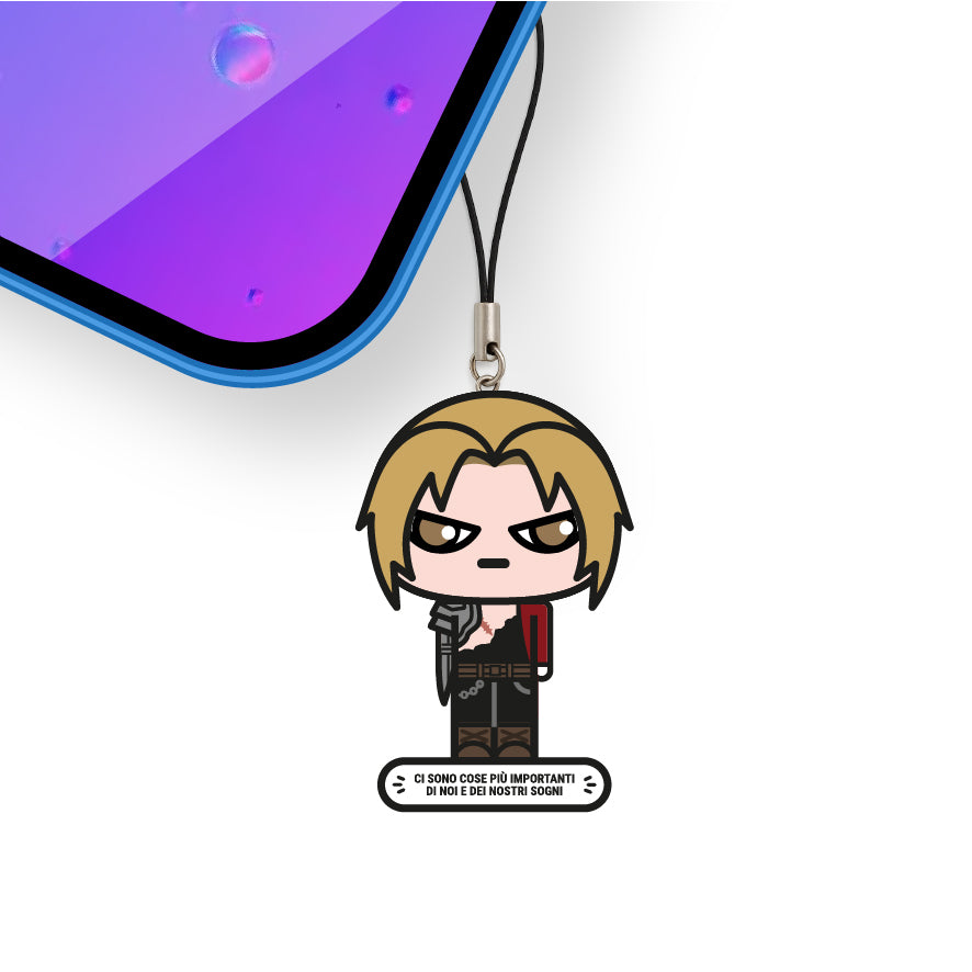 Ciondolo smart NFC per cellulare - L'alchimista d'acciaio #1