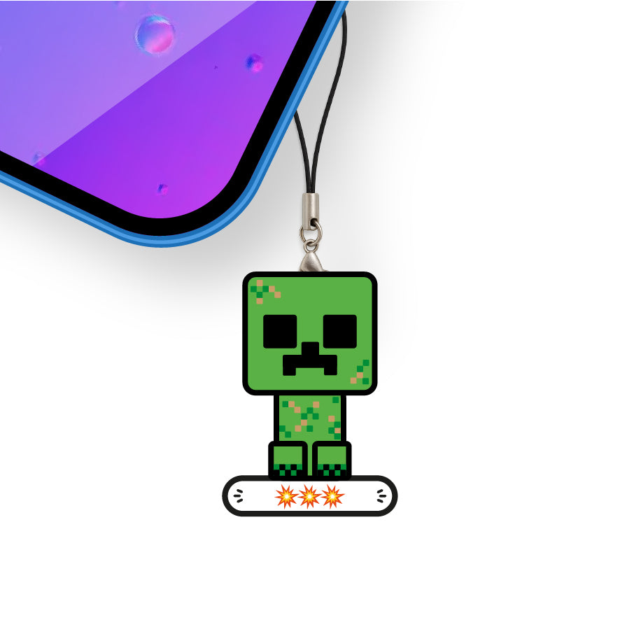 Ciondolo smart NFC per cellulare - Mondo cubico #1