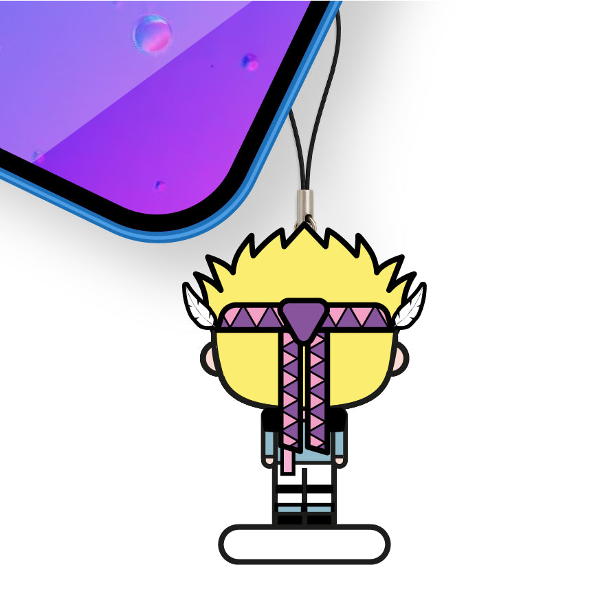 Ciondolo smart NFC per cellulare - Avventure bizzarre #1