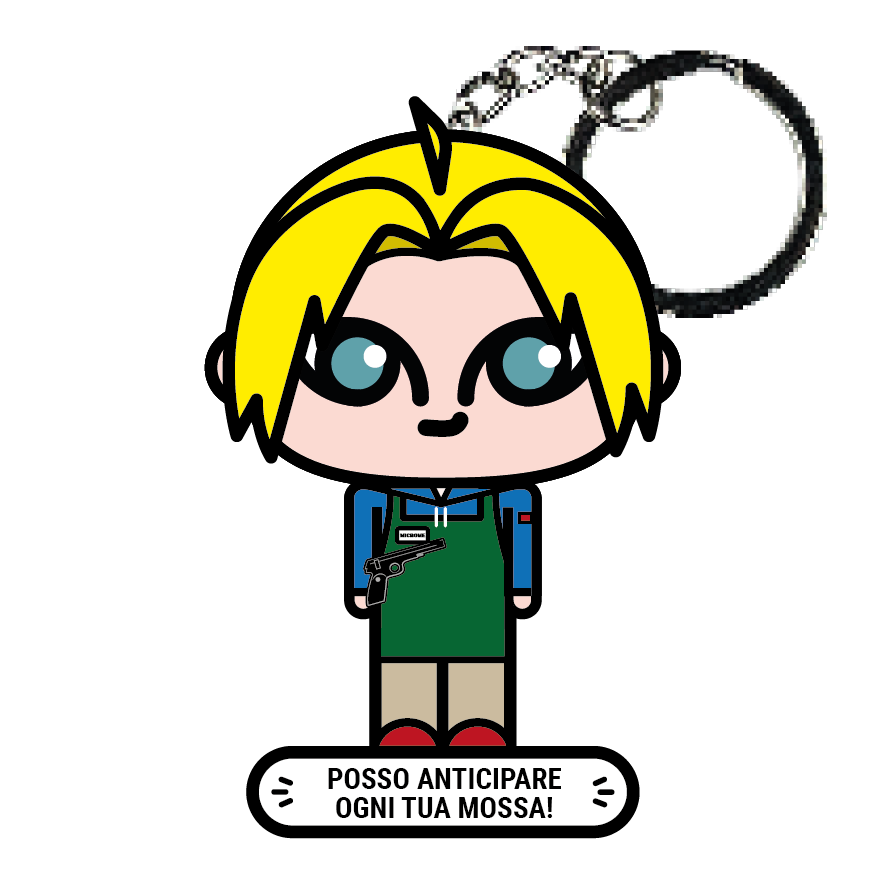 Portachiavi smart NFC - Sicario in pensione #2