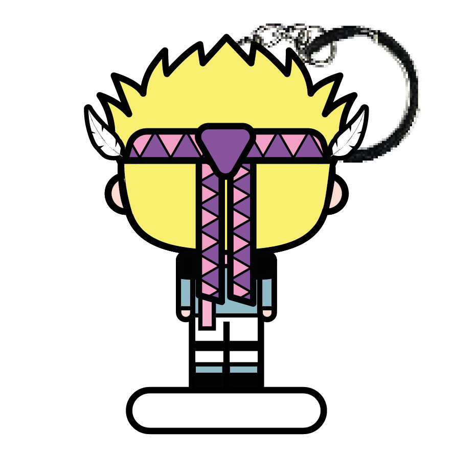 Portachiavi smart NFC - Avventure bizzarre #1