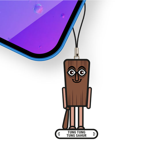 Ciondolo smart NFC per cellulare - Brain rot / Tung Tung Tung Sahur