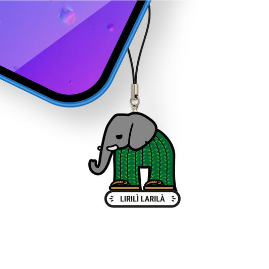 Ciondolo smart NFC per cellulare - Brain rot / Lirilì Larilà