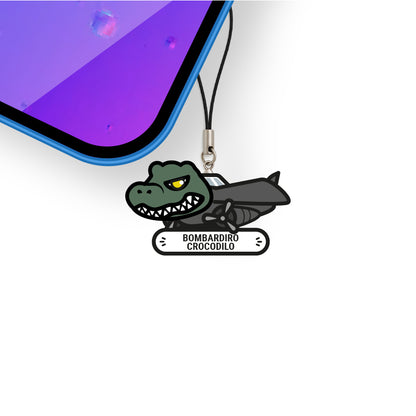 Ciondolo smart NFC per cellulare - Brain rot / Bombardiro Crocodilo