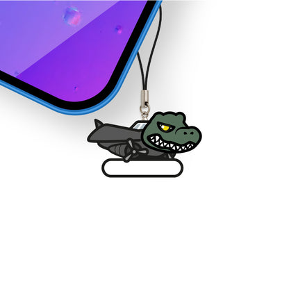 Ciondolo smart NFC per cellulare - Brain rot / Bombardiro Crocodilo