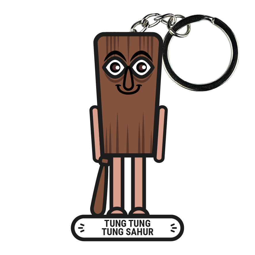 Portachiavi smart NFC - Brain rot / Tung Tung Tung Sahur