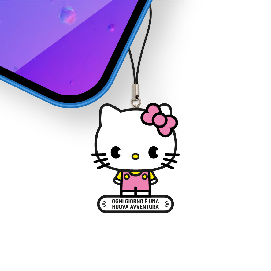 Ciondolo smart NFC per cellulare - Ciao gattina #1