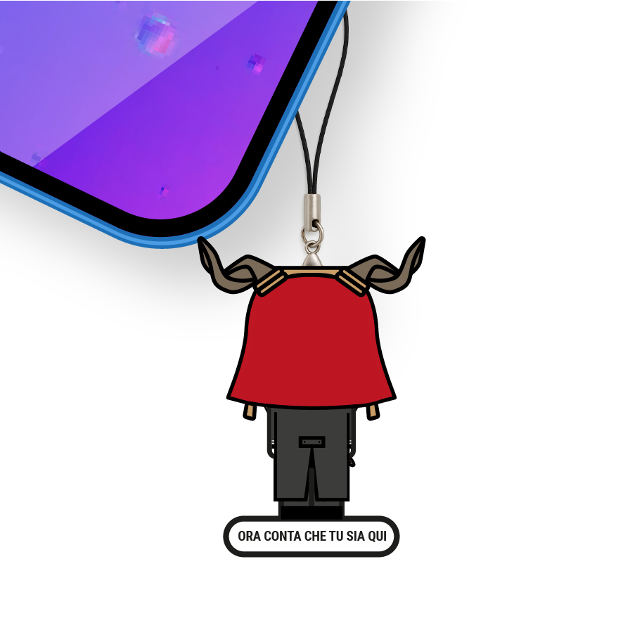 Ciondolo smart NFC per cellulare - La sposa del mago #1