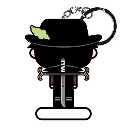 portachiavi smart, micro me, biglietto da visita digitale, one piece, mihawk