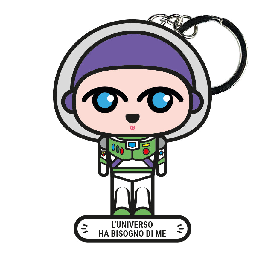 portachiavi smart, micro me, biglietto da visita digitale, disney, pixar, toy story, buzz lightyear