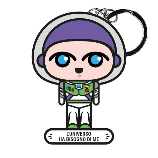 portachiavi smart, micro me, biglietto da visita digitale, disney, pixar, toy story, buzz lightyear