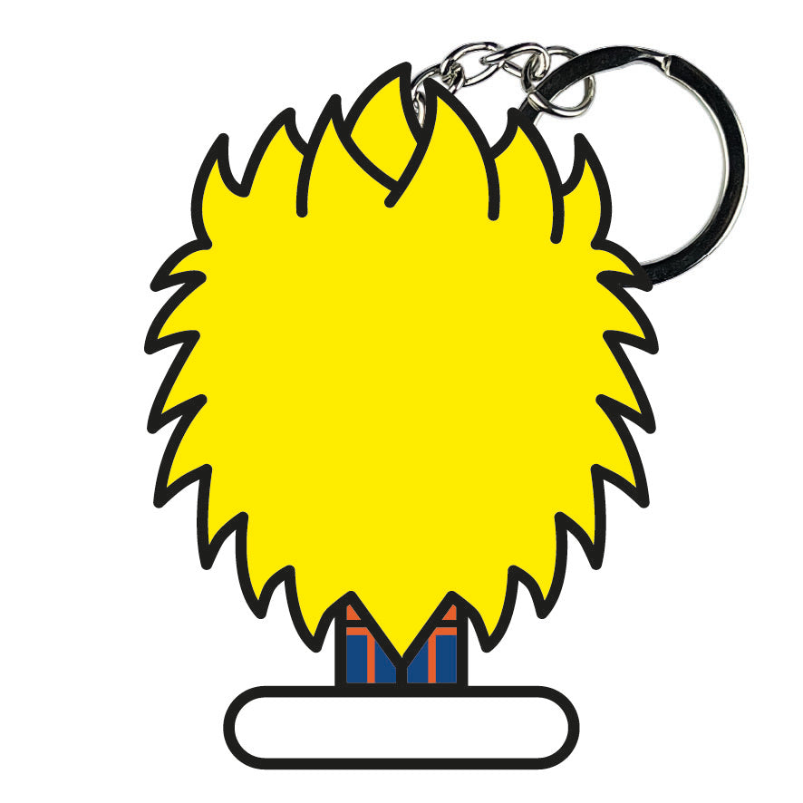 portachiavi smart, micro me, biglietto da visita digitale, dragonball, goku ssj3