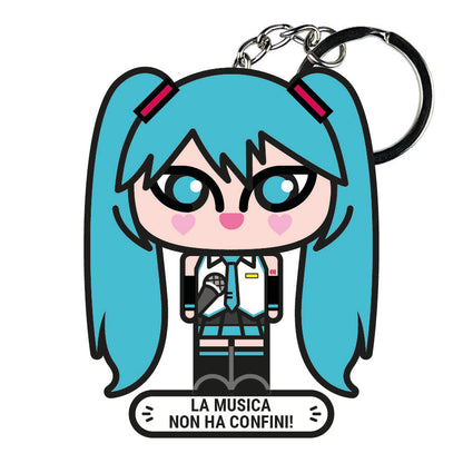portachiavi smart, micro me, biglietto da visita digitale, Hatsune Miku