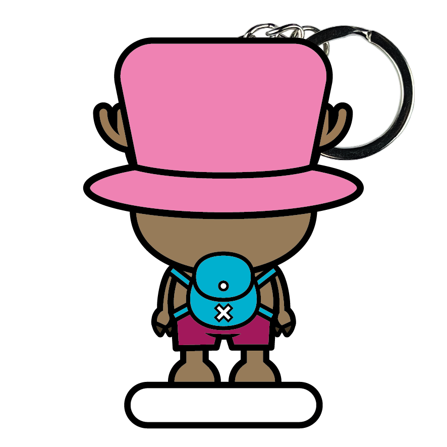 portachiavi smart, micro me, biglietto da visita digitale, one piece, tonytony chopper, tony tony chopper, chopper