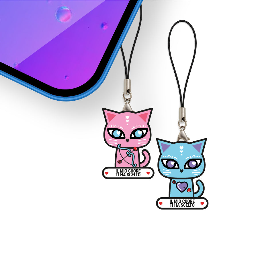 Ciondolo smart NFC per cellulare - Coppia San Valentino #1