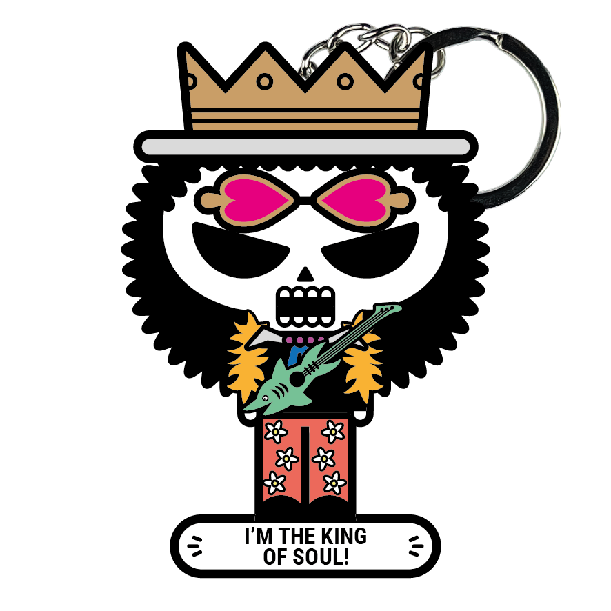 portachiavi smart, micro me, biglietto da visita digitale, one piece, brook