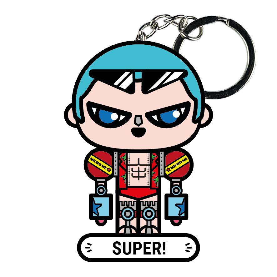 portachiavi smart, micro me, biglietto da visita digitale, one piece, franky