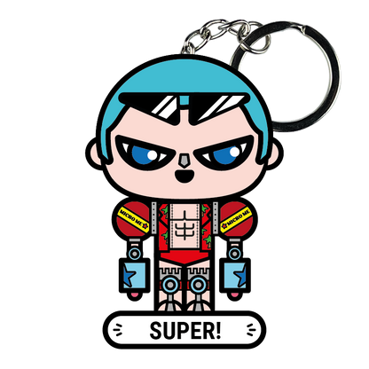 portachiavi smart, micro me, biglietto da visita digitale, one piece, franky