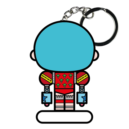 portachiavi smart, micro me, biglietto da visita digitale, one piece, franky