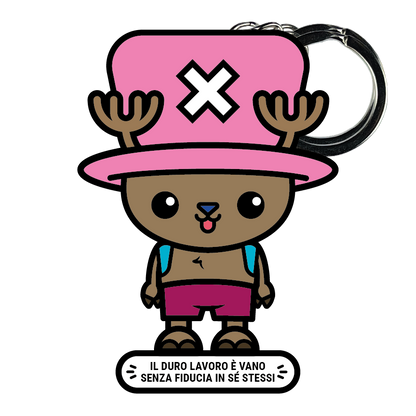 portachiavi smart, micro me, biglietto da visita digitale, one piece, tonytony chopper, tony tony chopper, chopper