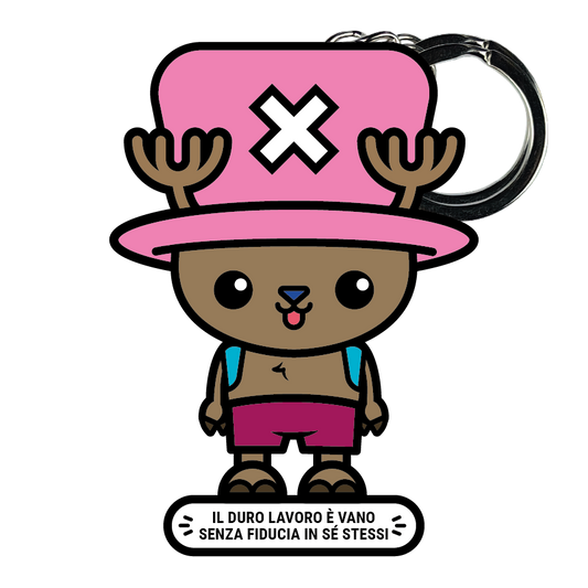 portachiavi smart, micro me, biglietto da visita digitale, one piece, tonytony chopper, tony tony chopper, chopper