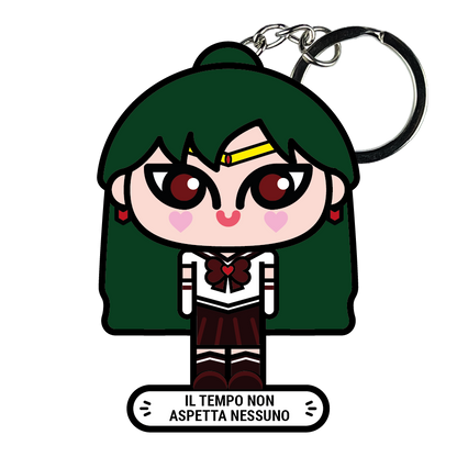 portachiavi smart, micro me, biglietto da visita digitale, sailor moon, sailor pluto