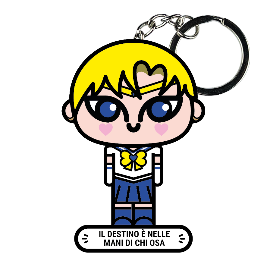 portachiavi smart, micro me, biglietto da visita digitale, sailor moon, sailor uranus, sailor urano
