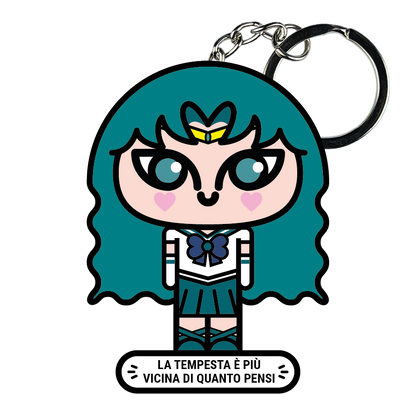 portachiavi smart, micro me, biglietto da visita digitale, sailor moon, sailor neptune, sailor nettuno