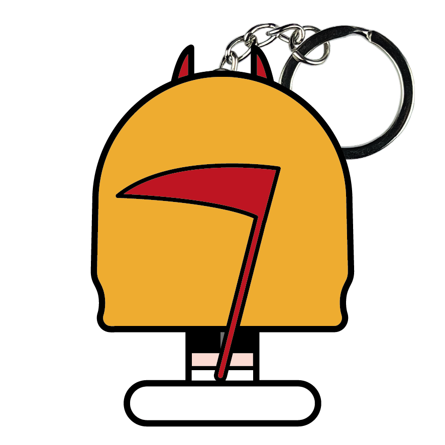 portachiavi smart, micro me, biglietto da visita digitale, Chainsaw Man, power