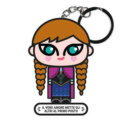 portachiavi smart, micro me, biglietto da visita digitale, disney, frozen, anna