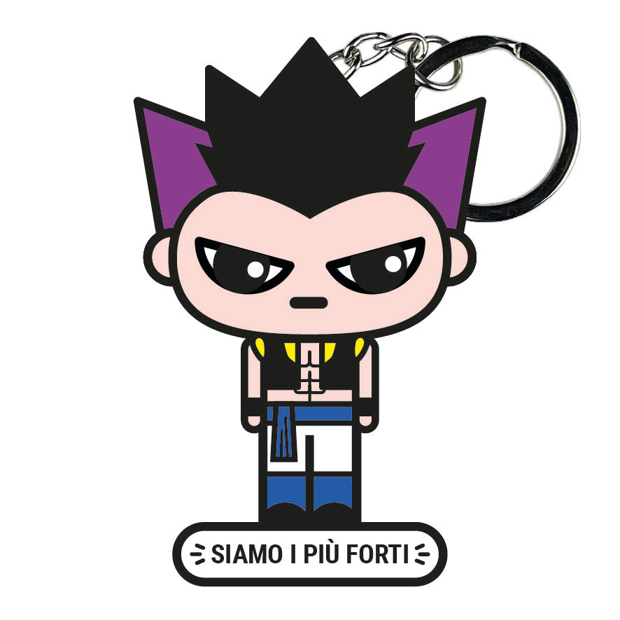 portachiavi smart, micro me, biglietto da visita digitale, dragonball, gotenks 