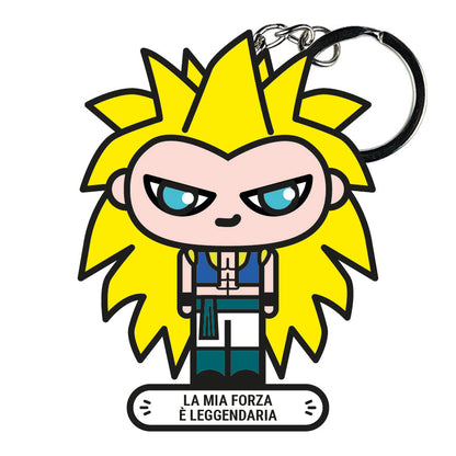 portachiavi smart, micro me, biglietto da visita digitale, dragonball, gotenks ssj3