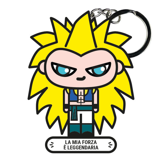 portachiavi smart, micro me, biglietto da visita digitale, dragonball, gotenks ssj3