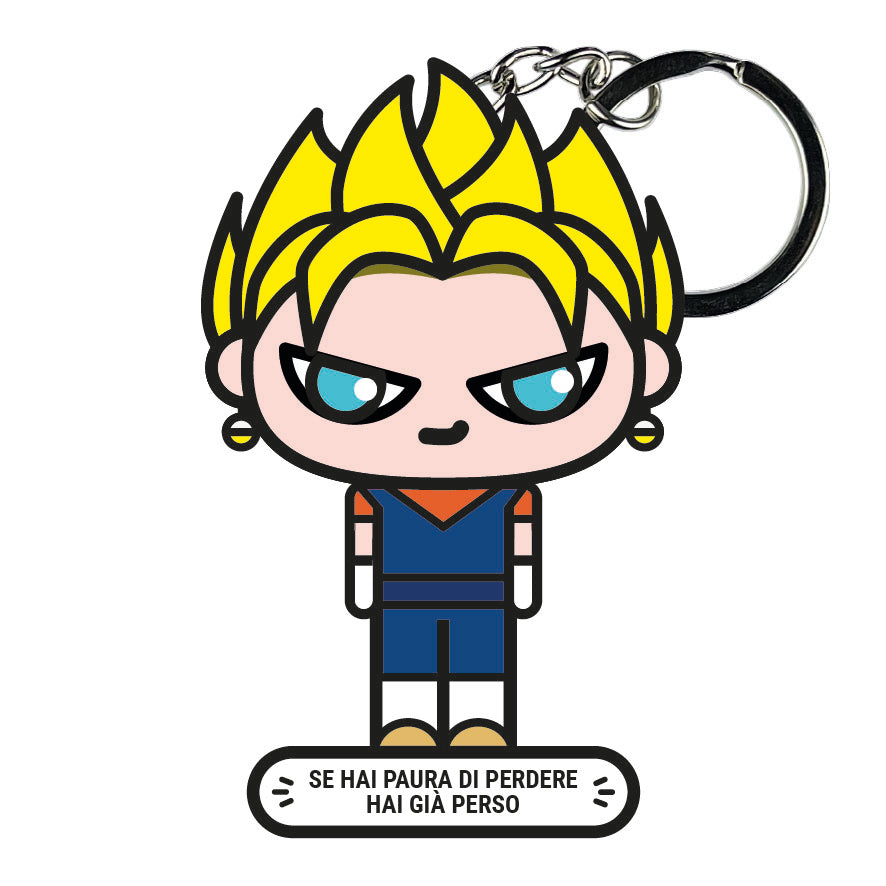 portachiavi smart, micro me, biglietto da visita digitale, dragonball, vegeku, vegito, vegitto