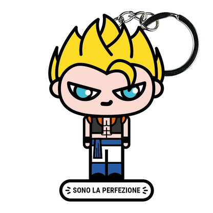 portachiavi smart, micro me, biglietto da visita digitale, dragonball, gogeta ssj