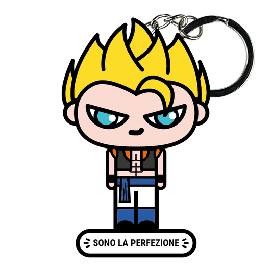 portachiavi smart, micro me, biglietto da visita digitale, dragonball, gogeta ssj