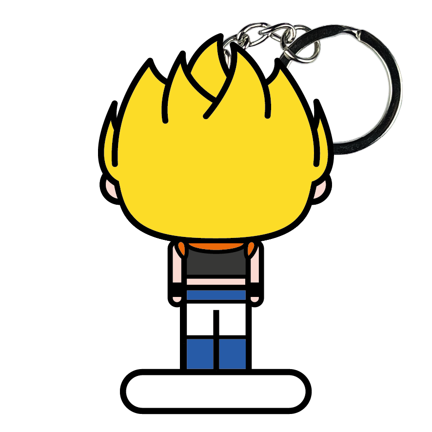 portachiavi smart, micro me, biglietto da visita digitale, dragonball, gogeta ssj