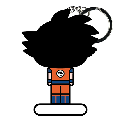 portachiavi smart, micro me, biglietto da visita digitale, dragonball, goku