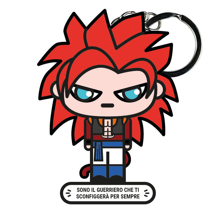 portachiavi smart, micro me, biglietto da visita digitale, dragonball, gogeta ssj4