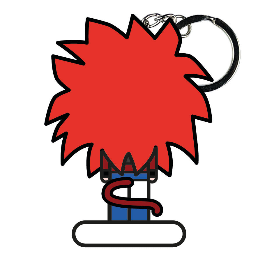 portachiavi smart, micro me, biglietto da visita digitale, dragonball, gogeta ssj4