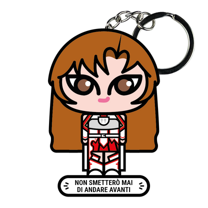 portachiavi smart, micro me, biglietto da visita digitale, sword art online, asuna