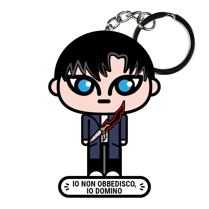 portachiavi smart, micro me, biglietto da visita digitale, solo leveling, Sung Jin-Woo