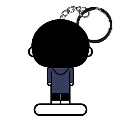 portachiavi smart, micro me, biglietto da visita digitale, solo leveling, Sung Jin-Woo